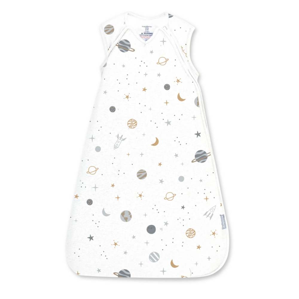 Sac de dormit Ingenuity Swaddle Me Night Sack Sleeper, 3-18 luni, Sunset Space