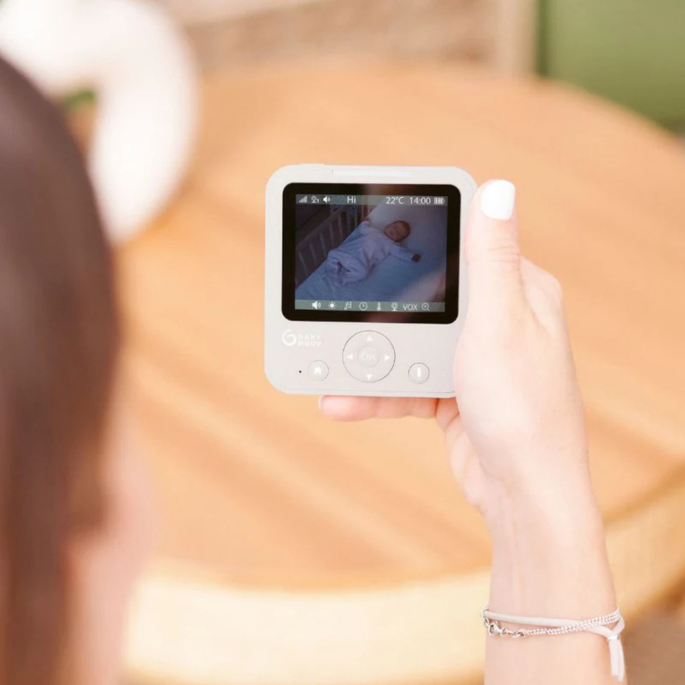 Camera video Babymoov cu rotire 360 si monitor bebe YOO Start