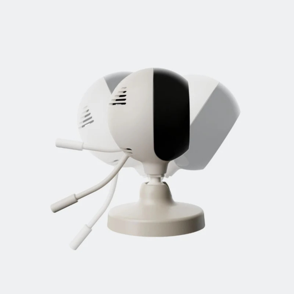 Camera video Babymoov cu rotire 360 si monitor bebe YOO Start