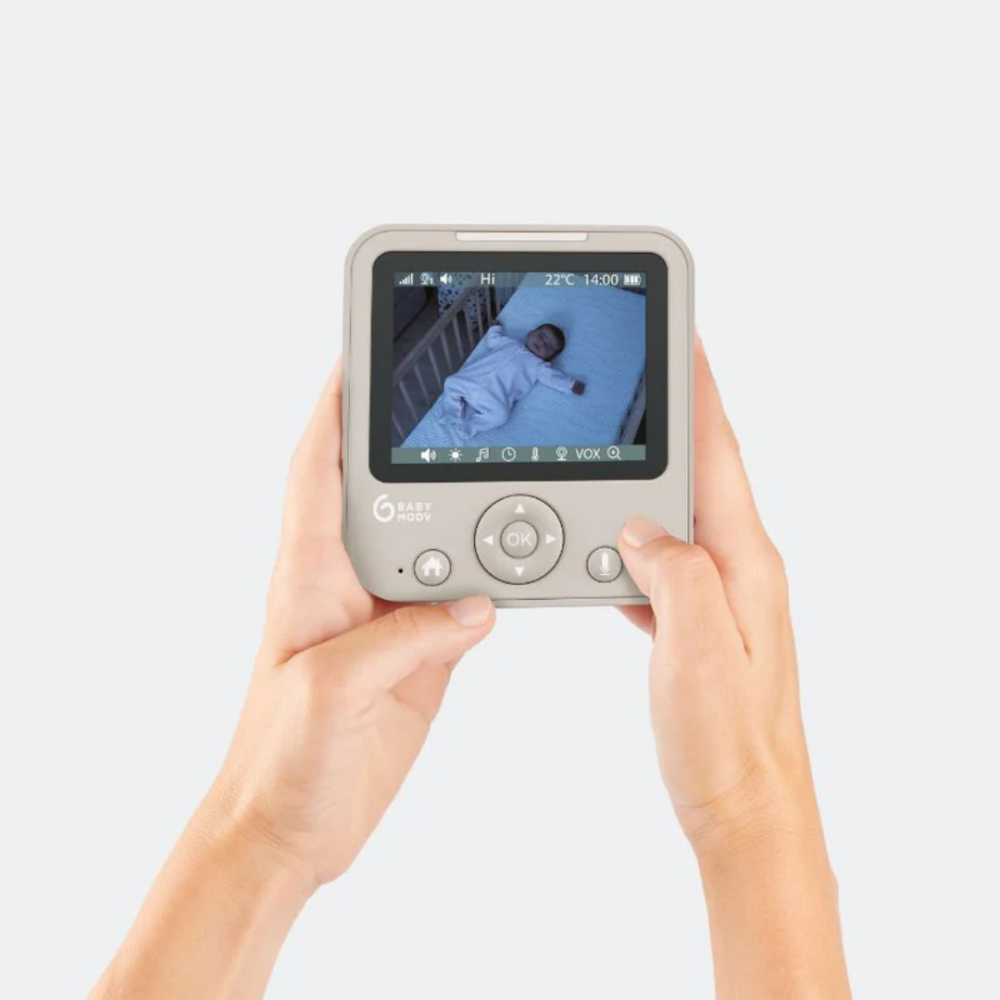 Camera video Babymoov cu rotire 360 si monitor bebe YOO Start