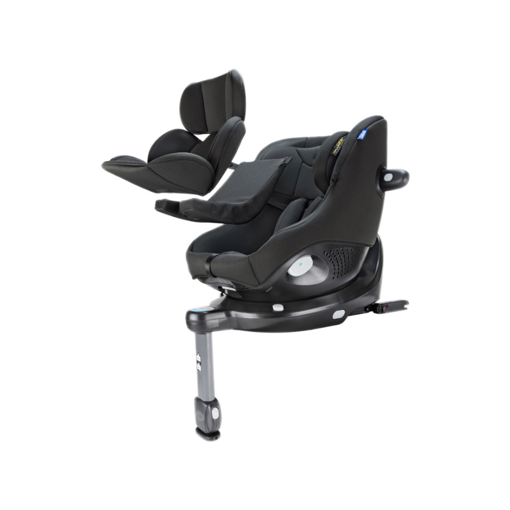 Scaun auto Graco Turn2Me 360° DLX Midnight, 40-105 cm, certificata R129 si testat ADAC