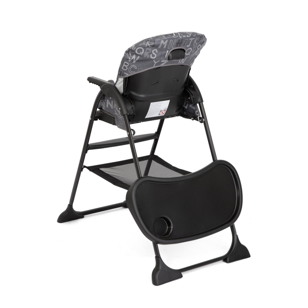 Scaun de masa Joie Mimzy Snacker ABC Charcoal