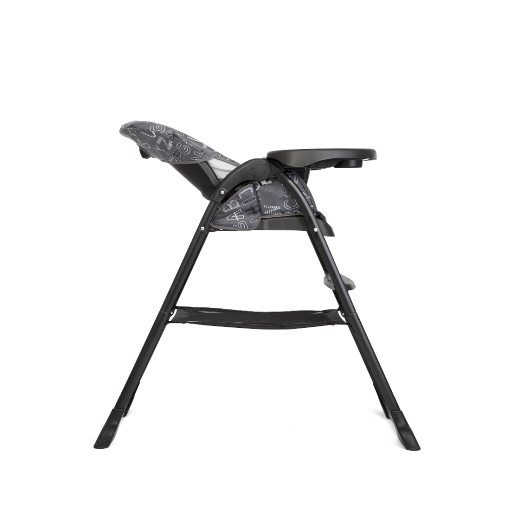 Scaun de masa Joie Mimzy Snacker ABC Charcoal