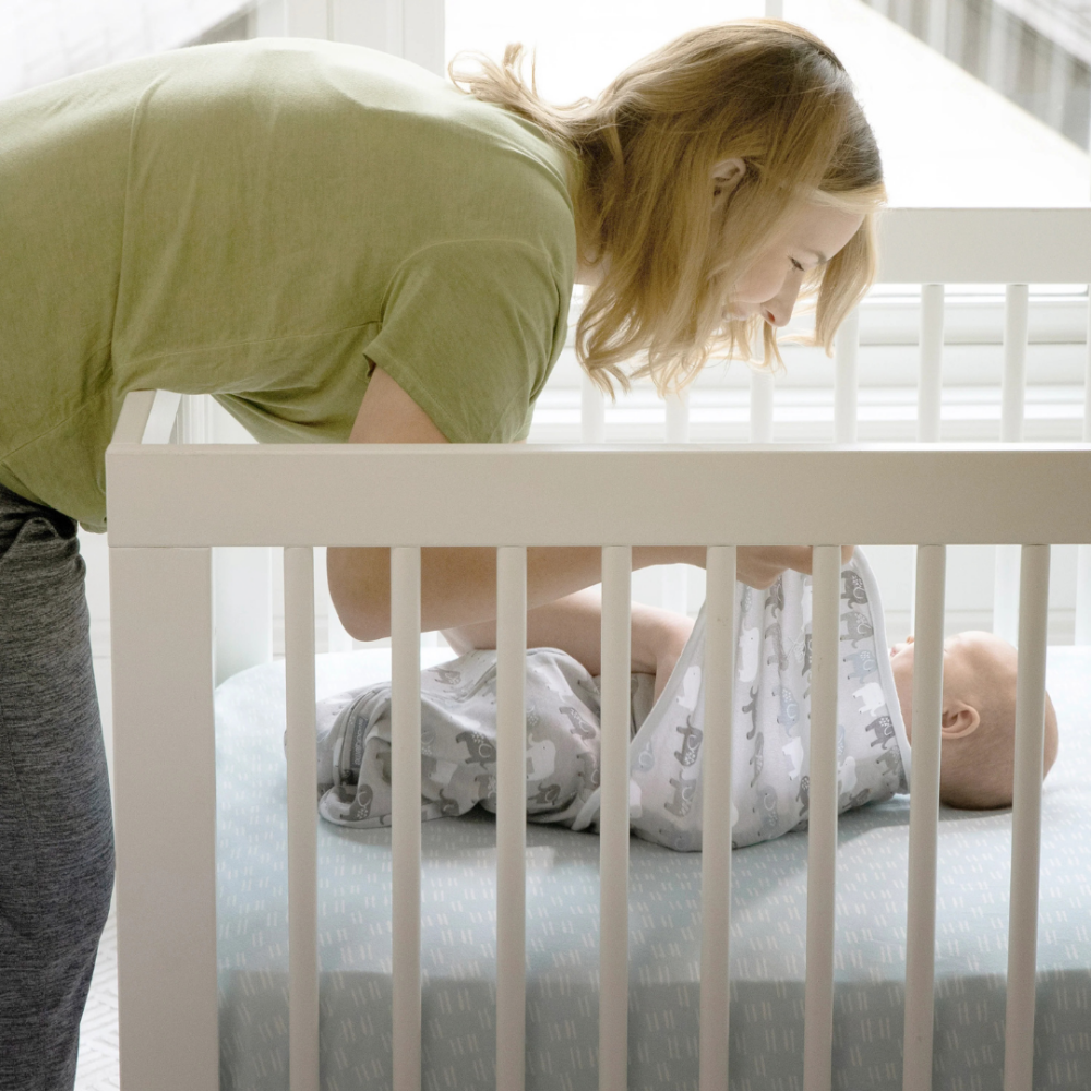Sistem de infasare Ingenuity Swaddle Me 0-3 luni, colectia Monogram, Star Dot