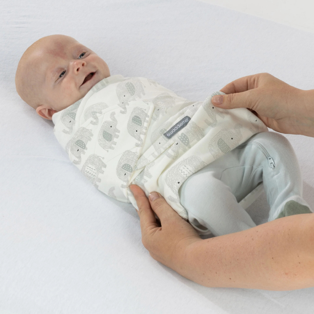 Sistem de infasare Ingenuity Swaddle Me 0-3 luni, colectia Monogram, Star Dot