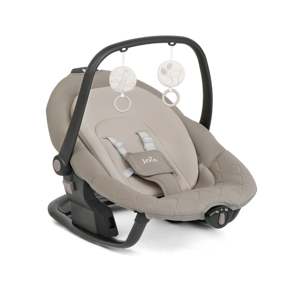 Leagan si balansoar rotativ Joie Serina 2 in 1, Hazelnut
