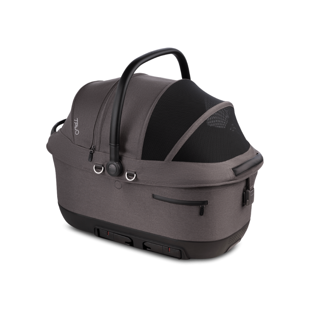 Sistem de transport si protectie pentru animale de companie Tavo Maeve ISO6X Wind, cu Isofix si sistem de ventilatie integrate, Ashen, max 18.1 kg