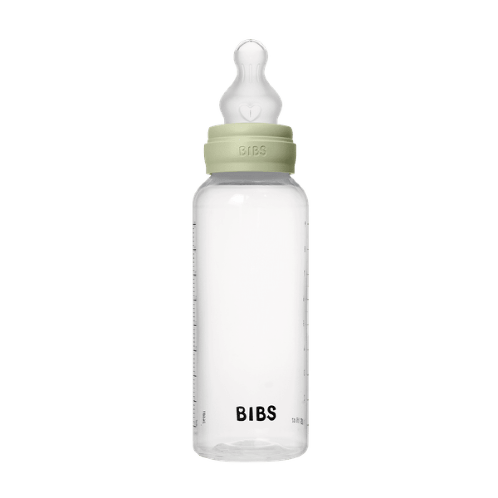 BIBS - Set complet biberon anticolici PP fara BPA, 270 ml, Silicon, Sage
