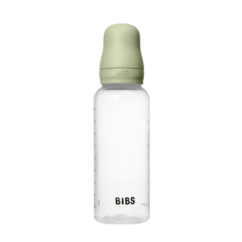 BIBS - Set complet biberon anticolici PP fara BPA, 270 ml, Silicon, Sage
