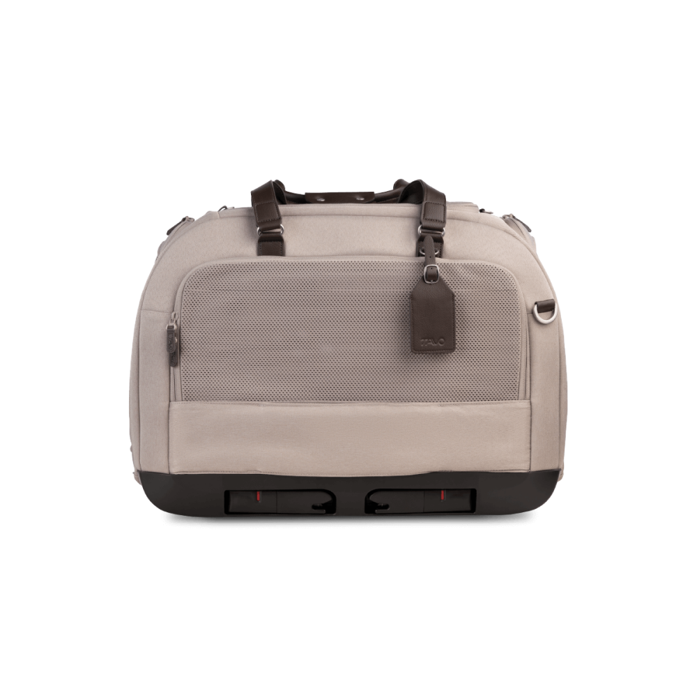Sistem de transport si protectie auto pentru Animale de Companie tip geanta Tavo Hendrick cu sistem de prindere Isofix, max 20.4 kg, Tawny