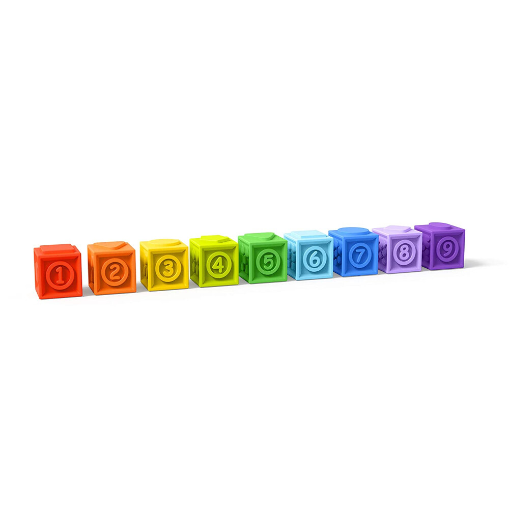 Bright Starts - Jucarie cuburi multicolore