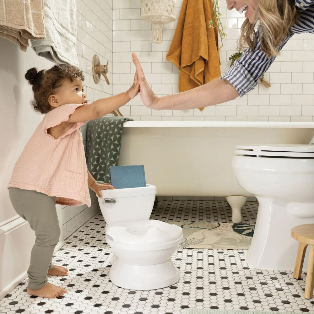 Ingenuity - Olita cu sunete My Size Potty Pro, alb