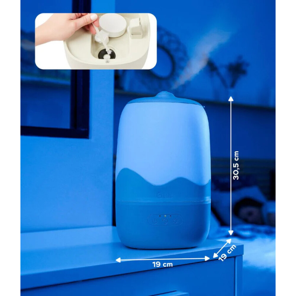 Umidificator Digital 3 in 1 cu Ultrasunete Babymoov Wave
