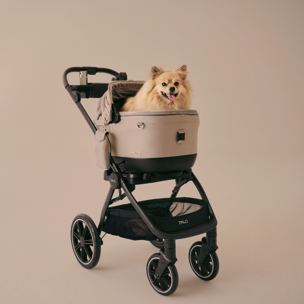 Cadru carucior Tavo Roscoe Trek Cognac pentru sistemul de protectie Maeve, Dupree, Hendrick