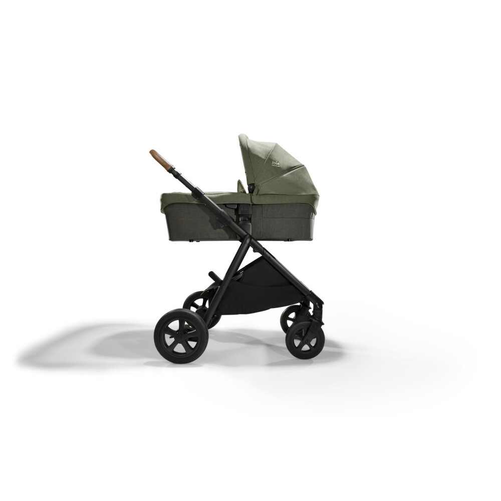 Joie - Carucior pentru copii Parcel ultracompact 2 in 1, Signature Pine (Carucior Parcel Pine + Landou Ramble XL Pine)