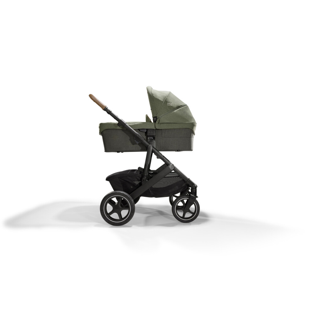 Joie - Carucior pentru copii Parcel ultracompact 2 in 1, Signature Pine (Carucior Parcel Pine + Landou Ramble XL Pine)