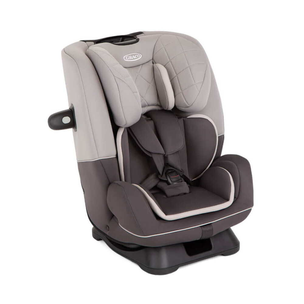 Scaun auto Graco SlimFit Iron, 40-145 cm, certificat R129 si testat ADAC