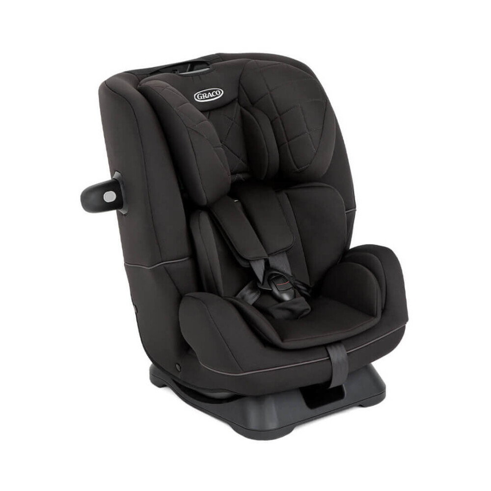 Scaun auto Graco SlimFit Midnight, 40-145 cm, certificat R129 si testat ADAC