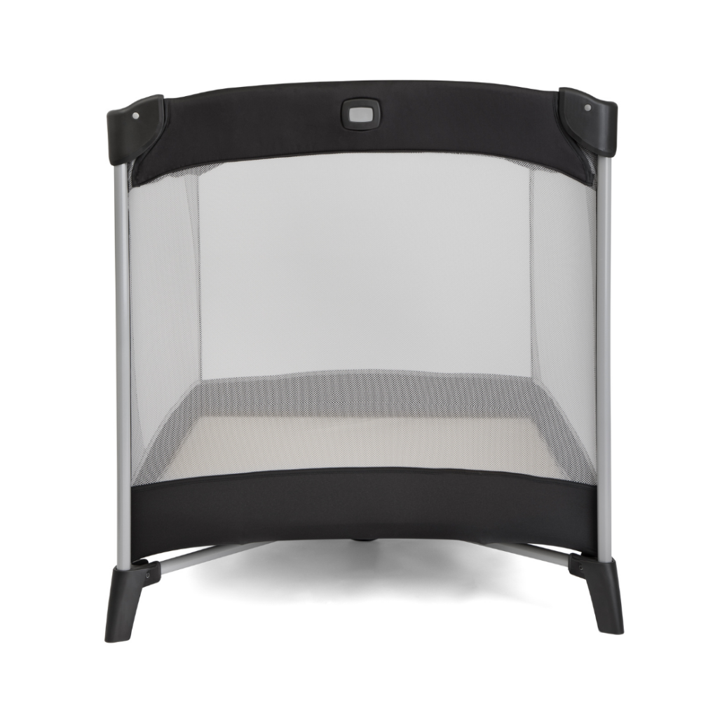 Patut pliabil cu 2 niveluri pentru copii, Joi Allura 120 cm, Black Ink