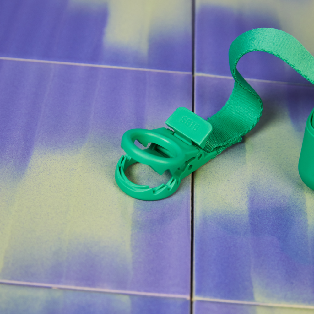 Lantisor clip BIBS Loop pentru suzeta, Cactus