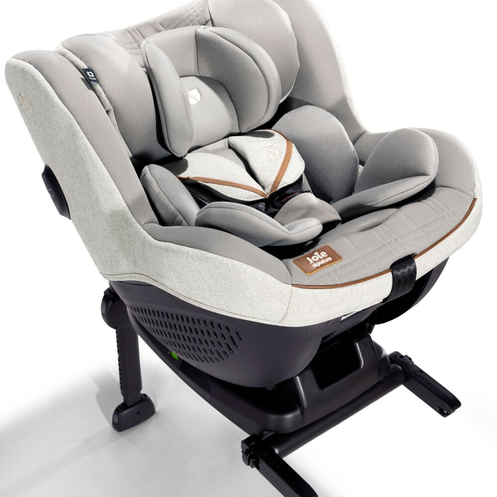 Joie - Set scaun auto i-Quest Signature Oyster, 40-105 cm + Baza i-Size i-Base LX 2 