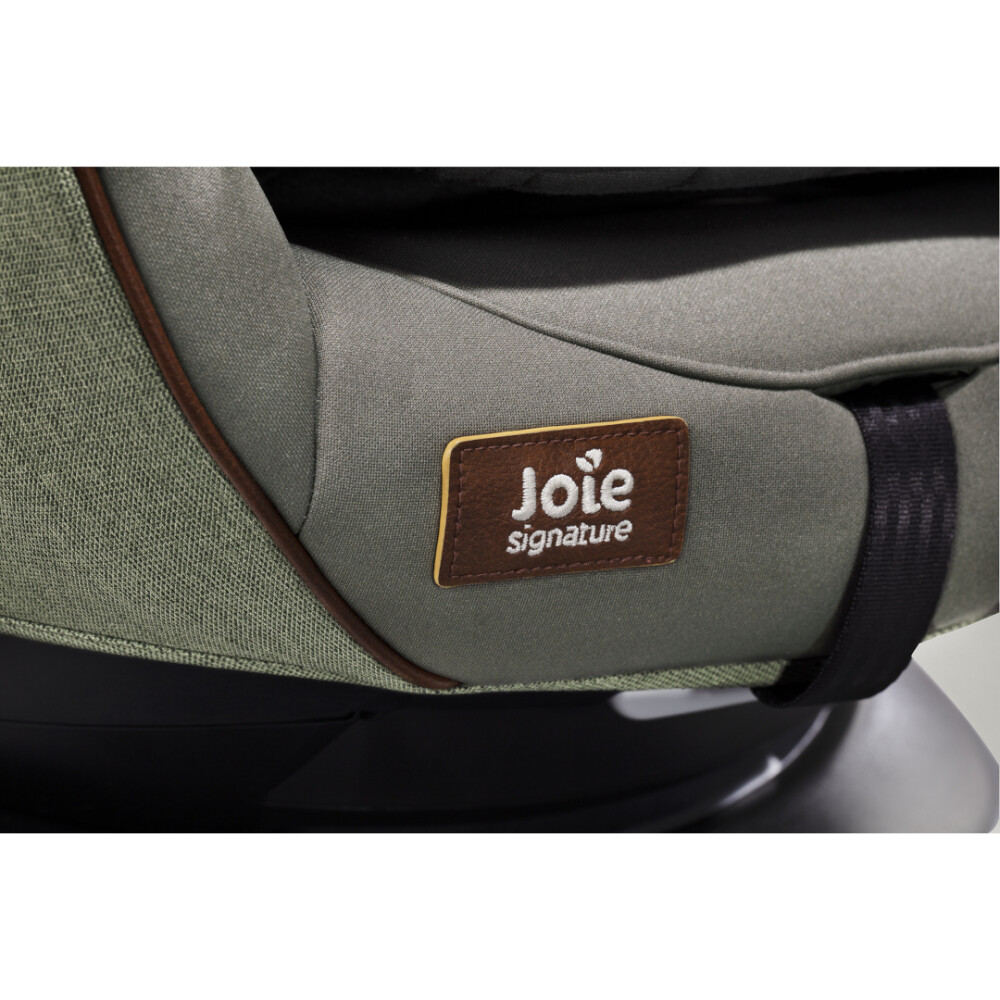 Set scaun auto rotativ i-Size Joie i-Harbour Signature Pine, 40-105 cm + Baza i-Size i-Base Encore, testat ADAC si certificat R129