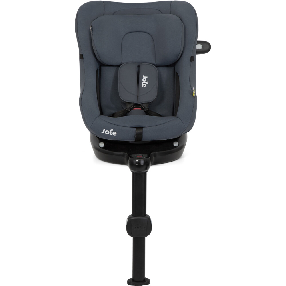 Scaun auto pentru copii Joie i-Size i-Pivot 360° Dark Slate, nastere - 105 cm, testat Suplimentar la impact lateral, frontal si din spate