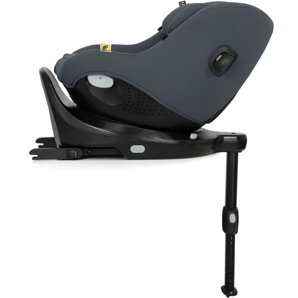 Scaun auto pentru copii Joie i-Size i-Pivot 360° Dark Slate, nastere - 105 cm, testat Suplimentar la impact lateral, frontal si din spate