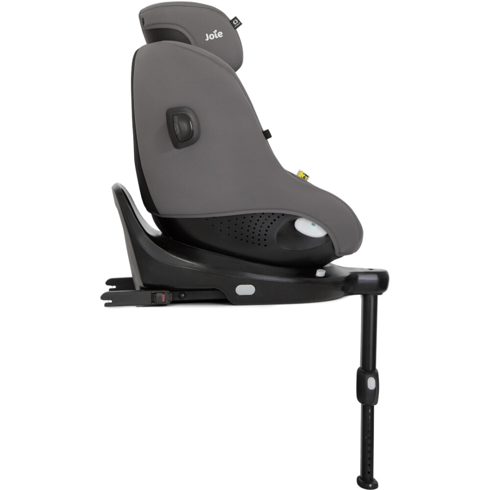 Scaun auto pentru copii Joie i-Size i-Pivot 360° Thunder, nastere - 105 cm, testat Suplimentar la impact lateral, frontal si din spate