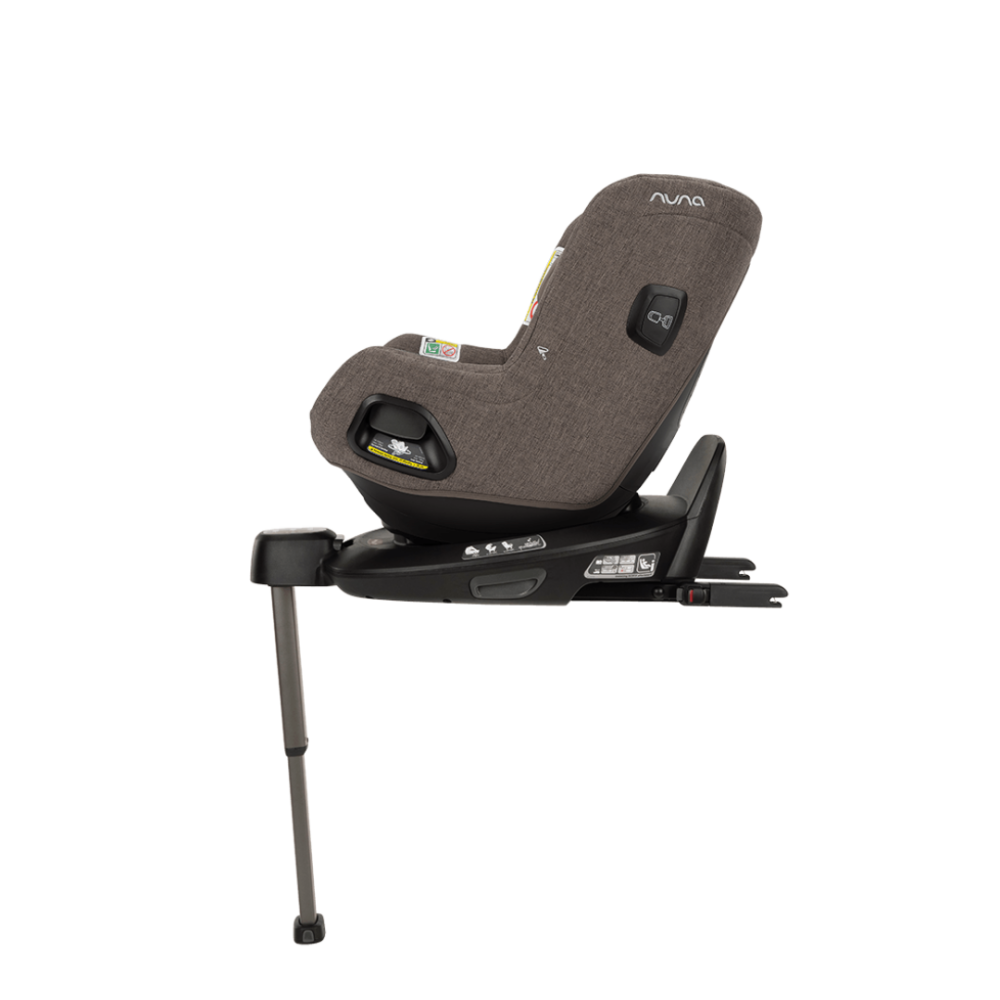 Nuna - Set Scaun auto rotativ TODL next Chestnut, 40-105 cm + Baza isofix BASE next i-Size pentru TODL next, testat ADAC