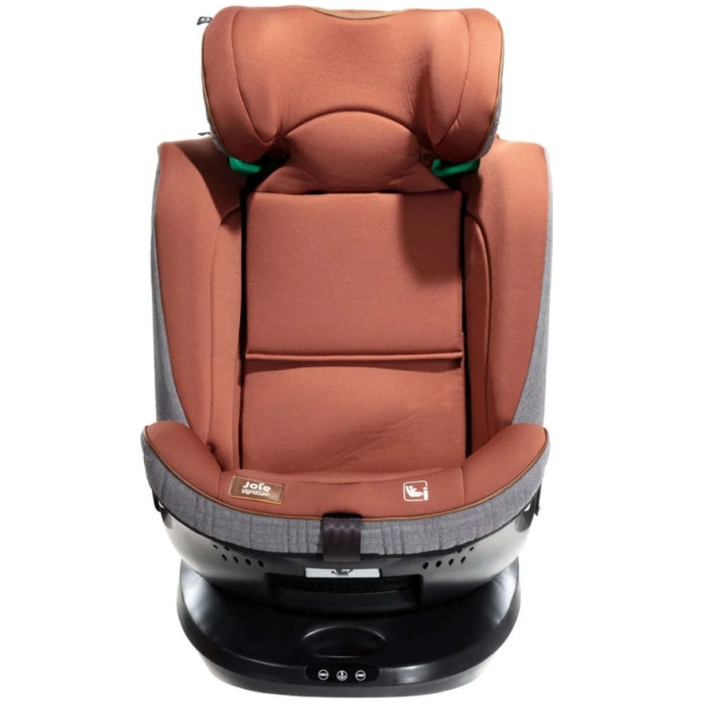 Scaun auto pentru copii Joie i-Size i-Spin Grow 360° Signature, nastere-125 cm, Cider, testat ADAC si testat Suplimentar la impact lateral, frontal si din spate