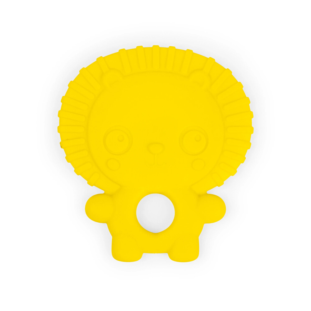 Set 3 jucarii de dentitie texturate Bright Starts Gummy Buddies -  Elefant, Leu, Maimuta