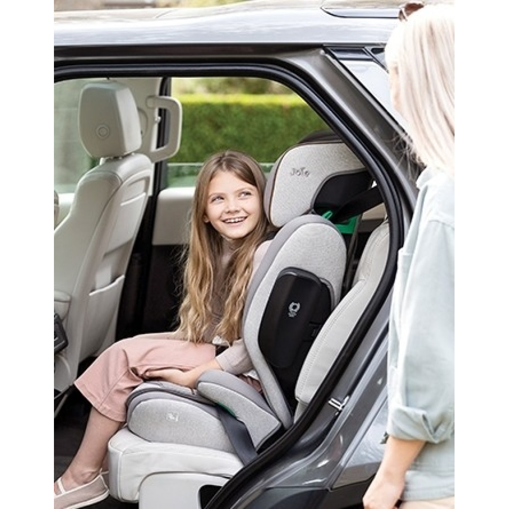 Scaun auto pentru copii Joie i-Traver Signature Cider, 100 - 150 cm, testat ADAC si testat Suplimentar la impact lateral, frontal si din spate
