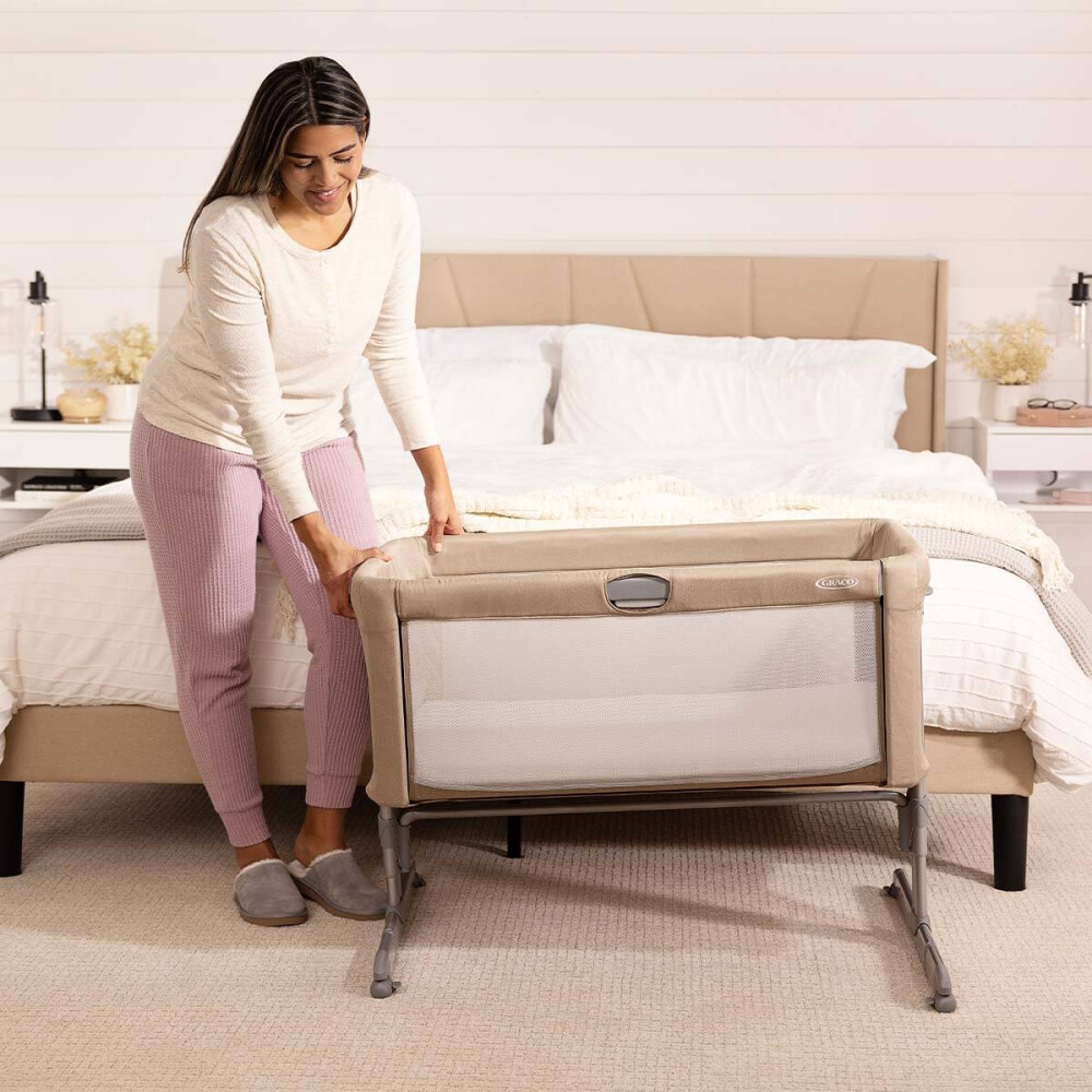 Patut co-sleeper Graco Sweet2Sleep, Oatmeal