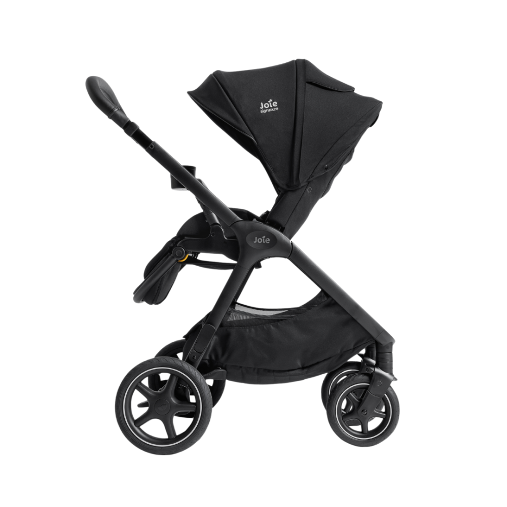 Carucior pentru copii multifunctional 3 in 1 Joie Finiti Signature Eclipse (Carucior Finiti + Landou Ramble XL + scoica i-Snug 2)