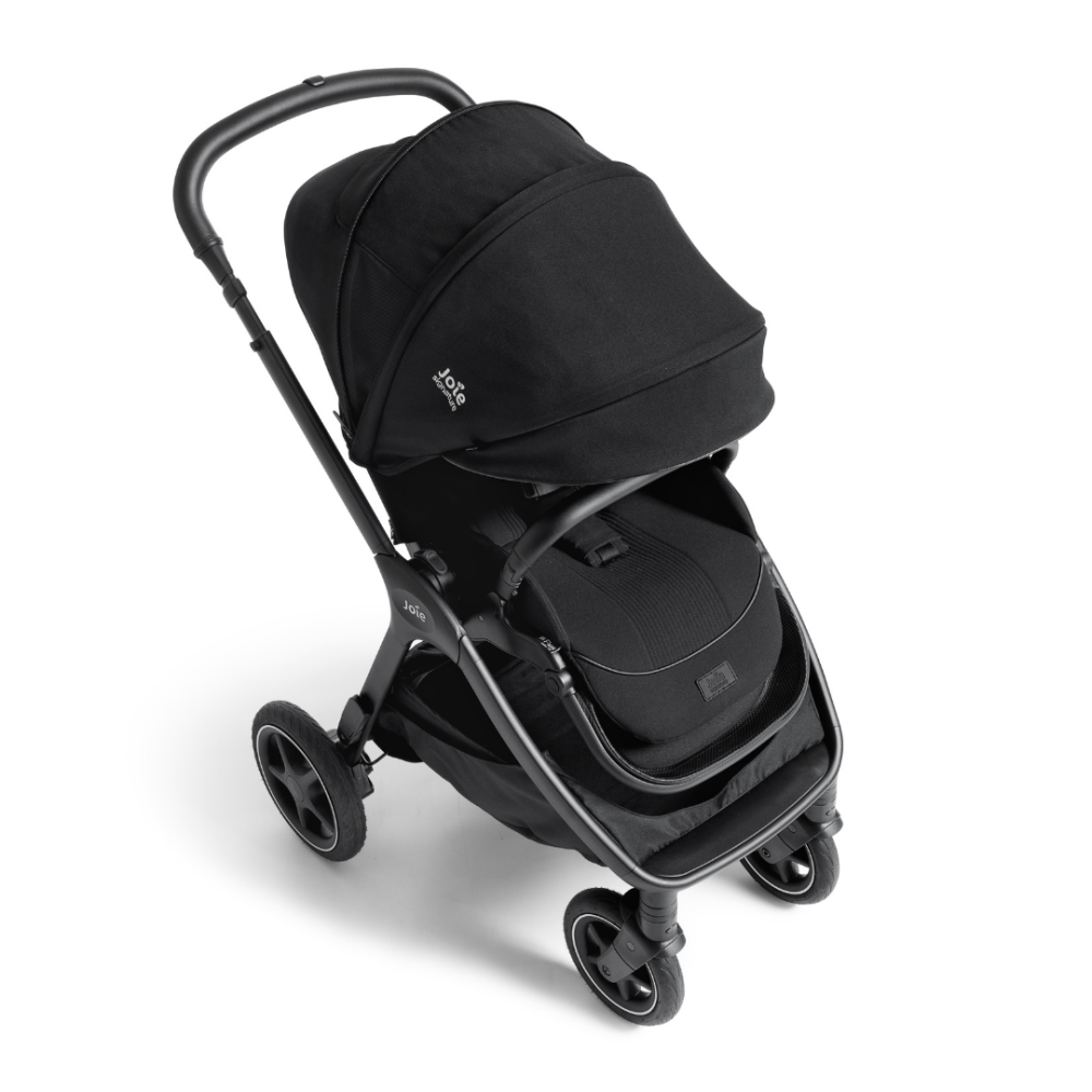 Carucior pentru copii multifunctional 3 in 1 Joie Finiti Signature Eclipse (Carucior Finiti + Landou Ramble XL + scoica i-Snug 2)