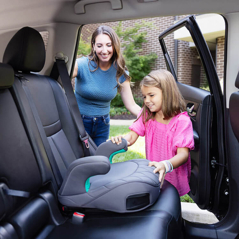 Scaun auto booster i-Size, Graco Booster Max Iron, 137-150 cm, certificat R129
