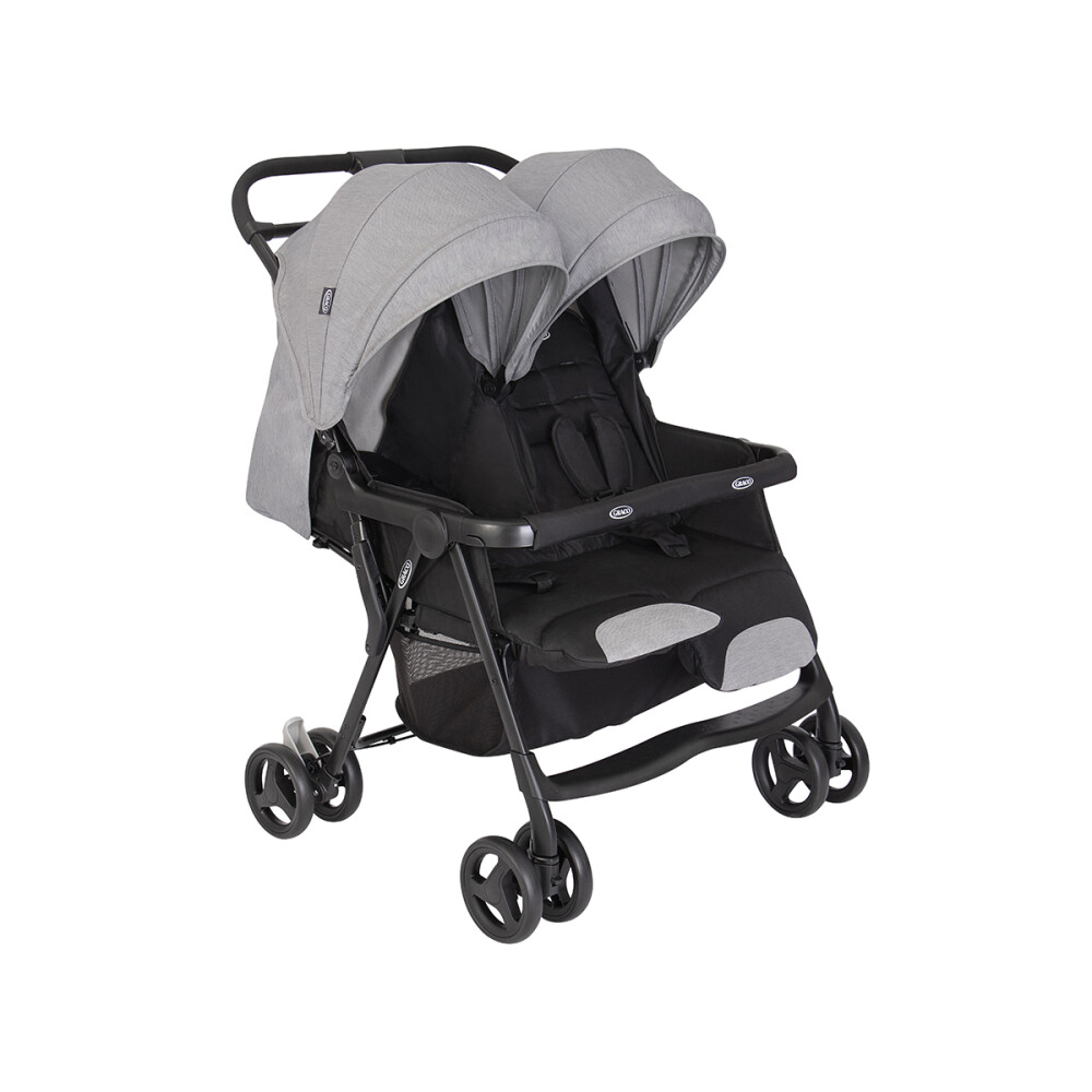 Carucior de gemeni Graco DuoRider Steeple Gray