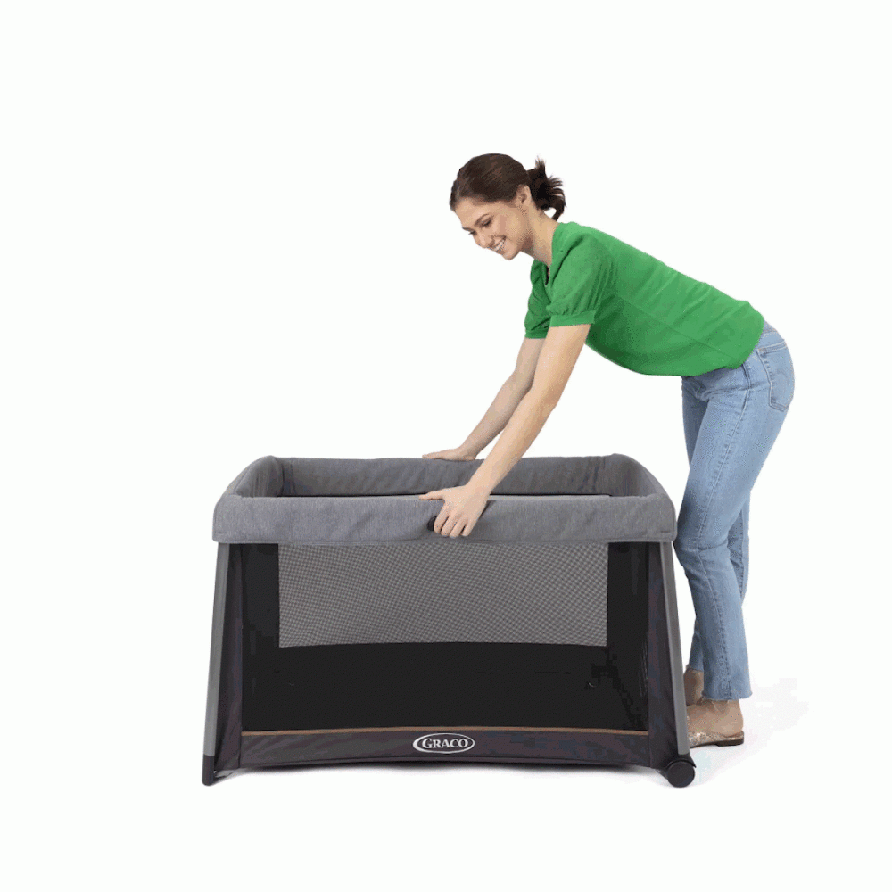 Patut de calatorie 3 in 1 transformabil in tarc Graco FoldLite LX, Midnight