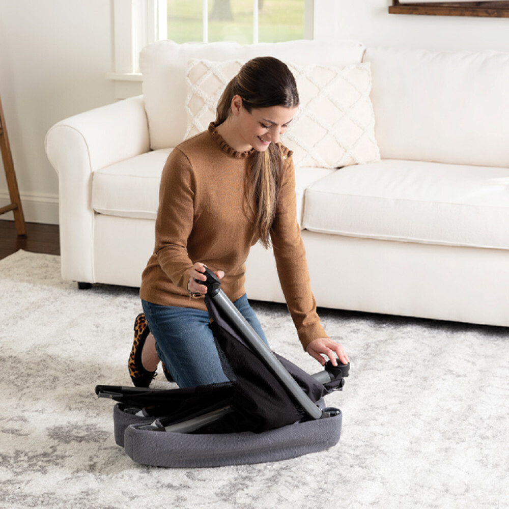 Patut de calatorie 3 in 1 transformabil in tarc Graco FoldLite LX, Midnight