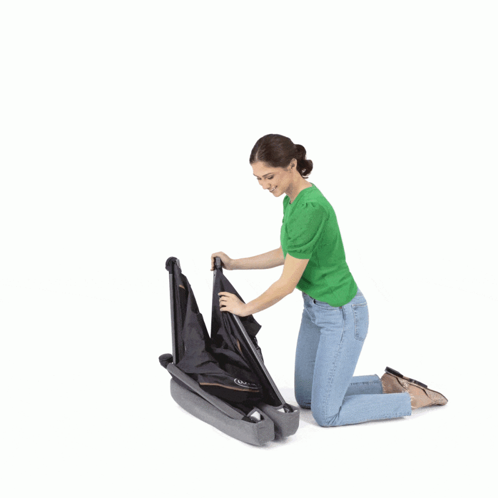 Patut de calatorie 3 in 1 transformabil in tarc Graco FoldLite LX, Midnight