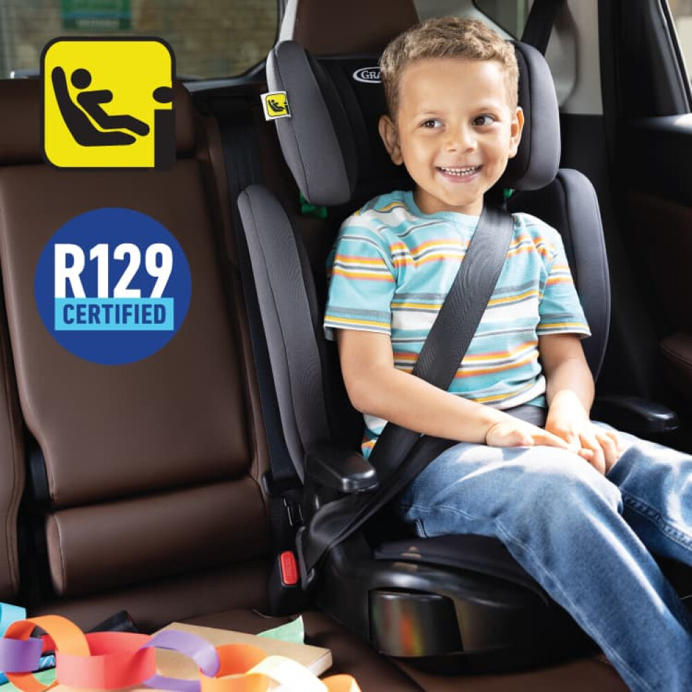 Scaun auto Graco Junior Maxi Navy,100-150 cm, certificat R129