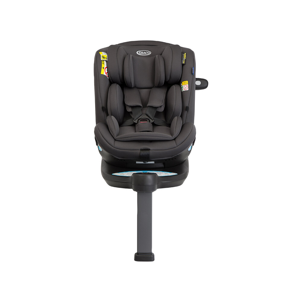 Scaun auto Graco Turn2Me Grow Iron, 40-125 cm, certificata R129 si testat ADAC