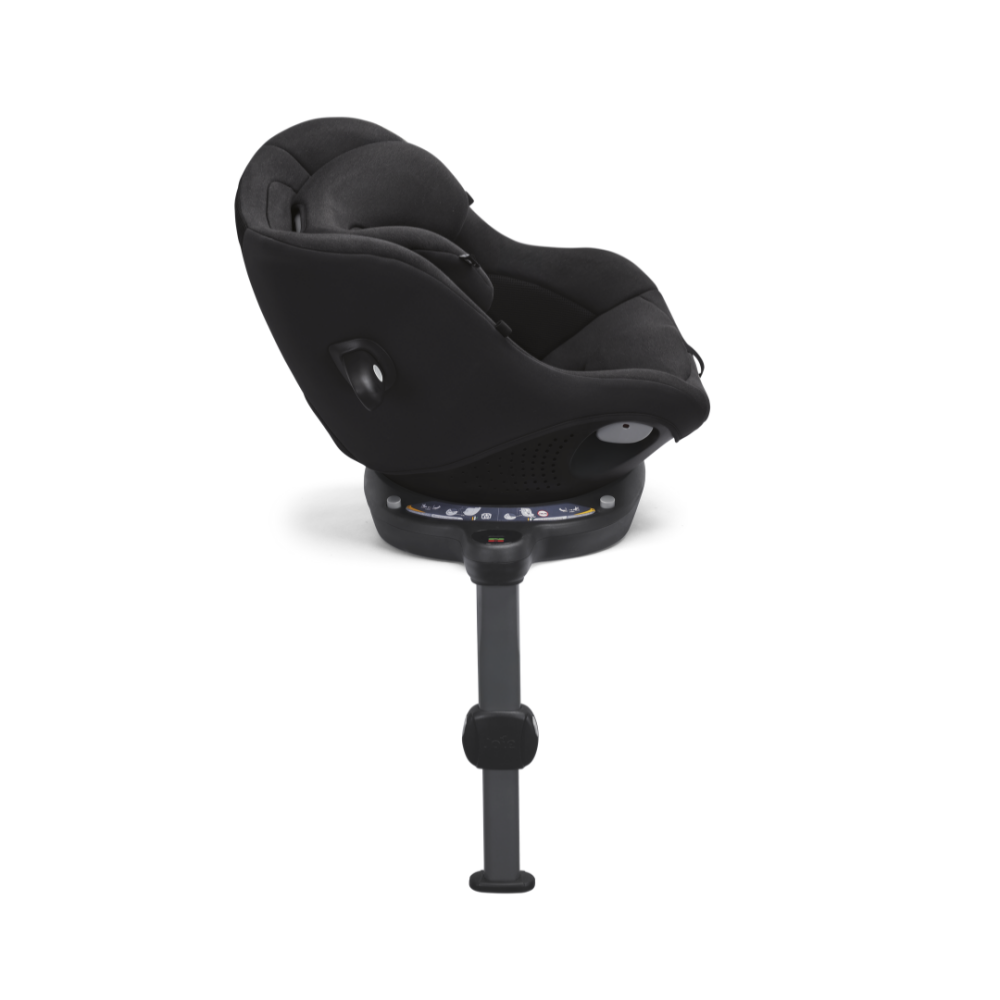 Scaun auto Joie i-Spin 360° Compact Raven, 61-105 cm, certificat R129