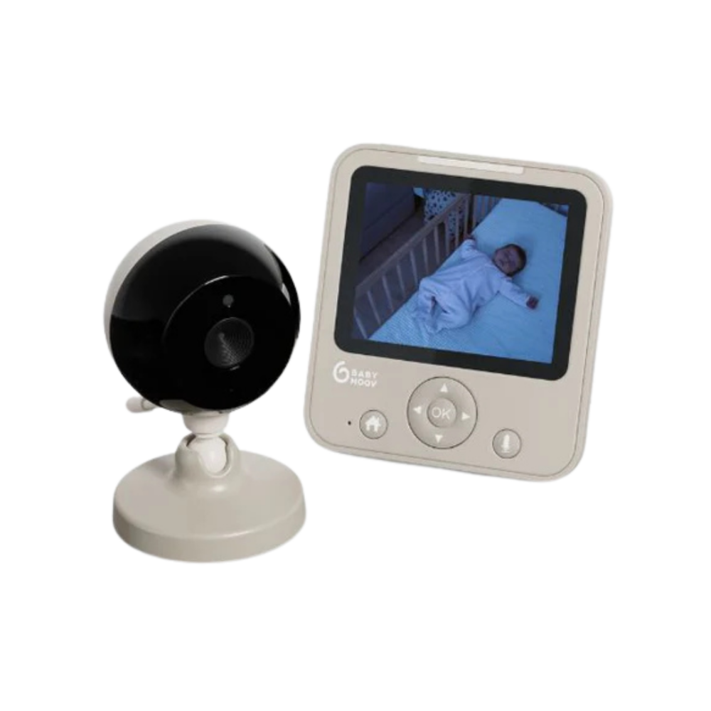 Camera video Babymoov cu rotire 360 si monitor bebe YOO Start