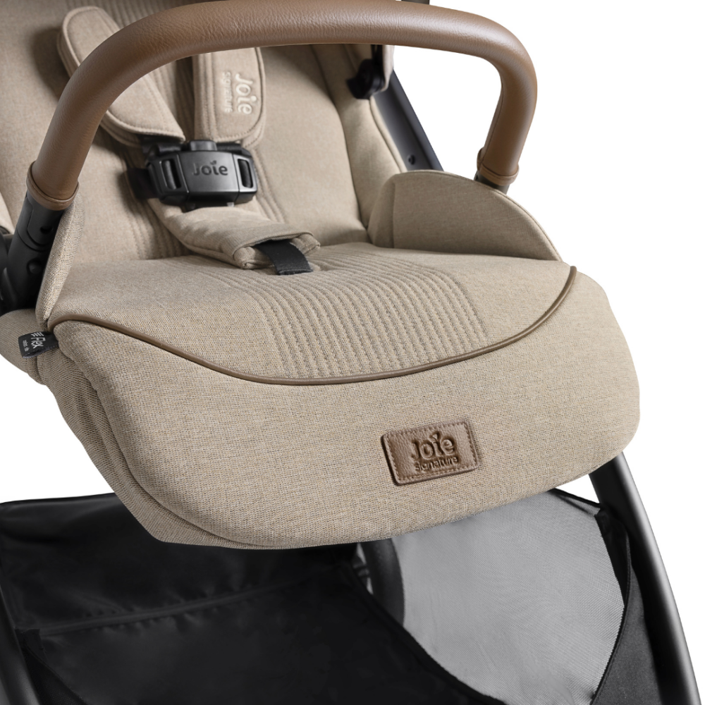 Carucior pentru copii multifunctional 3 in 1 Joie Valora Signature Sandstone (Carucior Valora + Landou Ramble XL + scoica i-Starter)