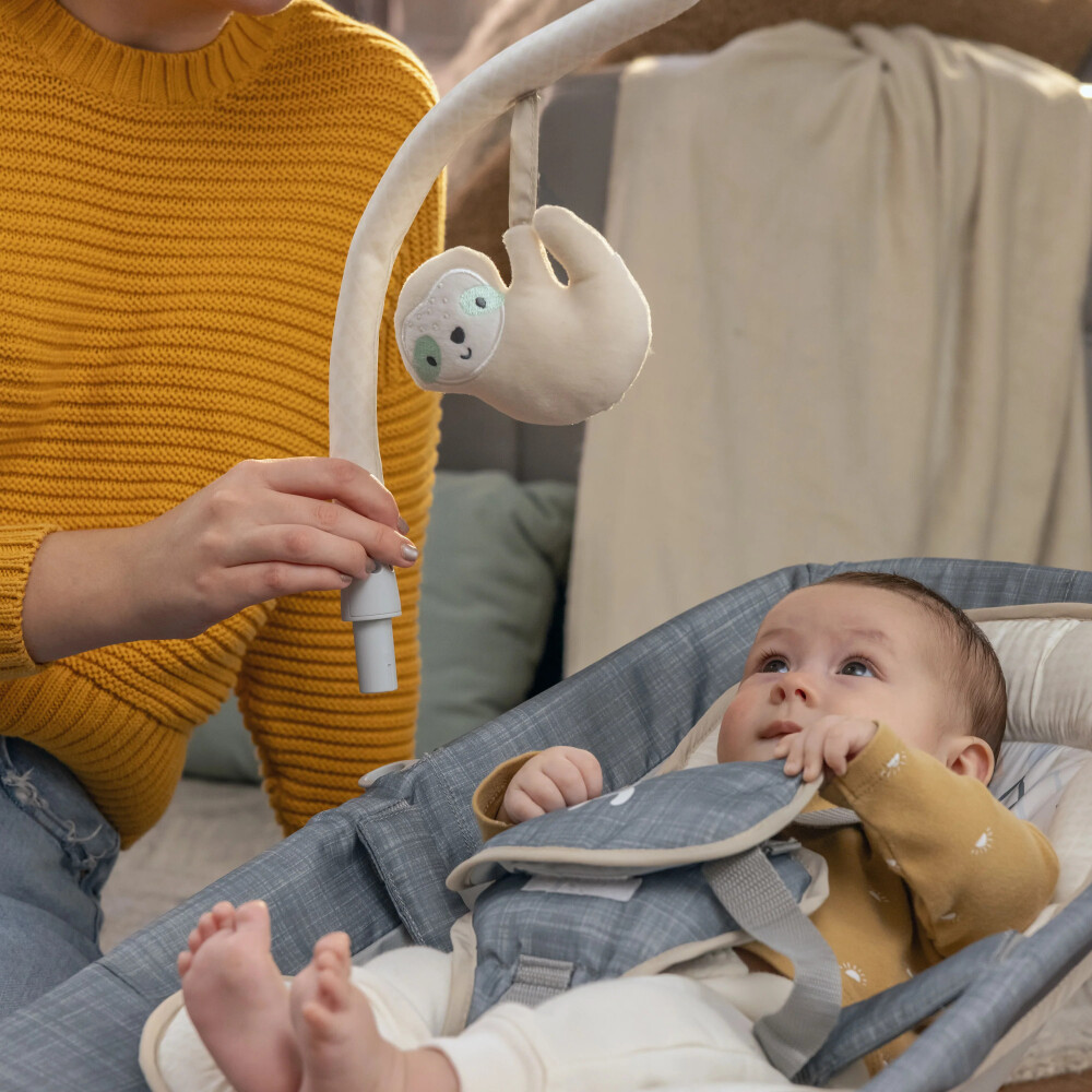 Balansoar cu functie de masaj Ingenuity Happy Belly Rock-to-Bounce - Parker