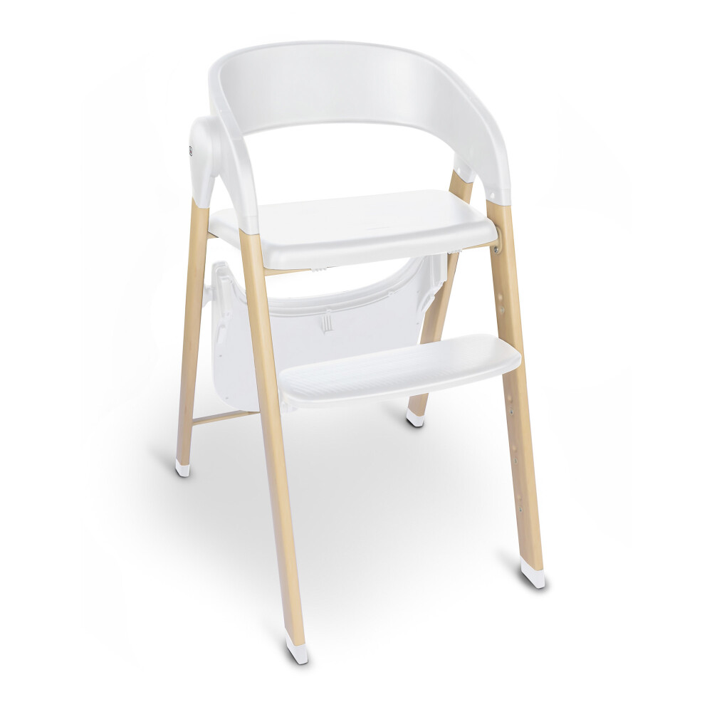 Scaun de masa transformabil BabyGo Levels, Alb