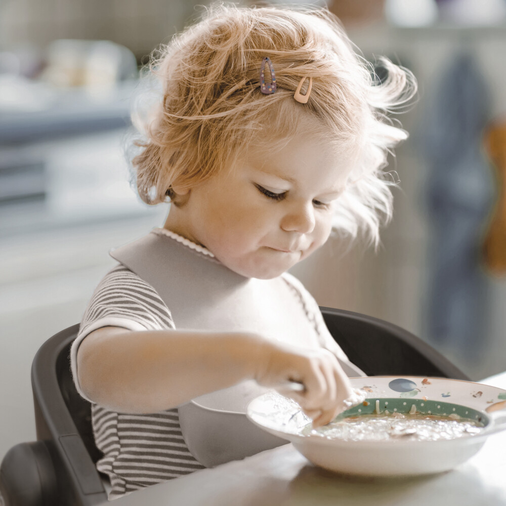 Scaun de masa transformabil BabyGo Levels, Alb