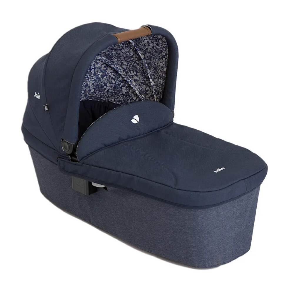 Carucior pentru copii multifunctional 3 in 1 Joie Versatrax E Navy Blazer (Carucior Versatrax E + Landou Ramble + scoica i-Snug)